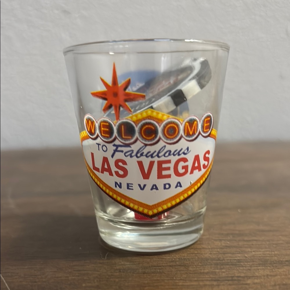 Las Vegas Souvenir Shot Glass